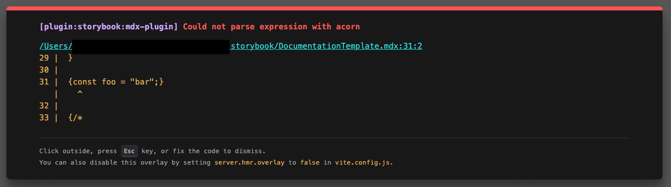 Storybook: Making your own documentation template with MDX - evoMark